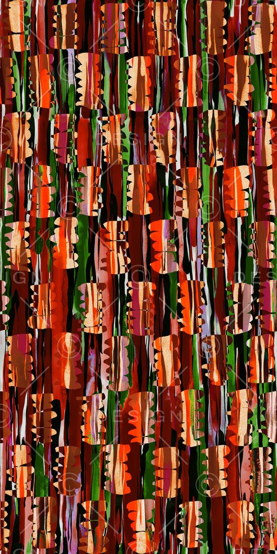 几何印花华亿平台图片