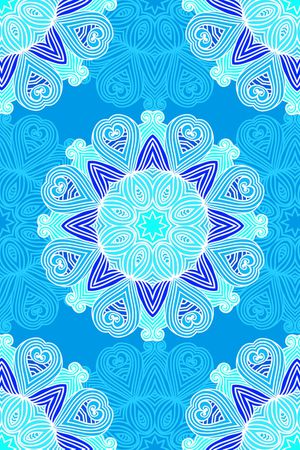 民族花卉印花华亿平台图片