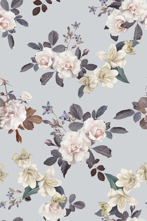 满版散花印花华亿平台图片