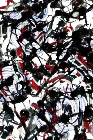 抽象印花华亿平台图片