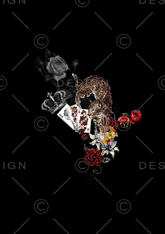 玫瑰花印花华亿平台图片