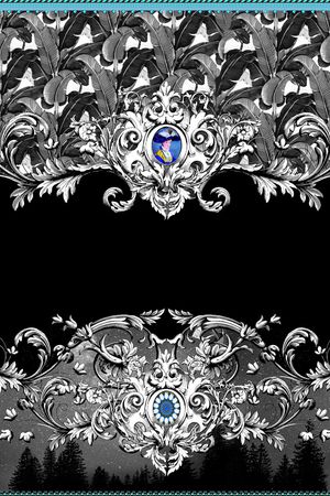 宫廷风印花华亿平台图片