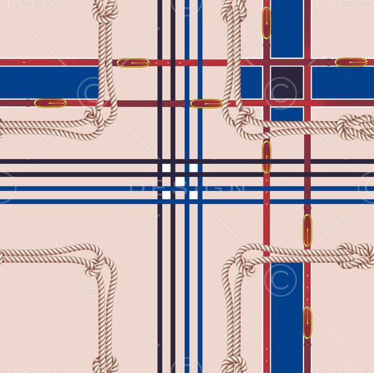 格子印花华亿平台图片