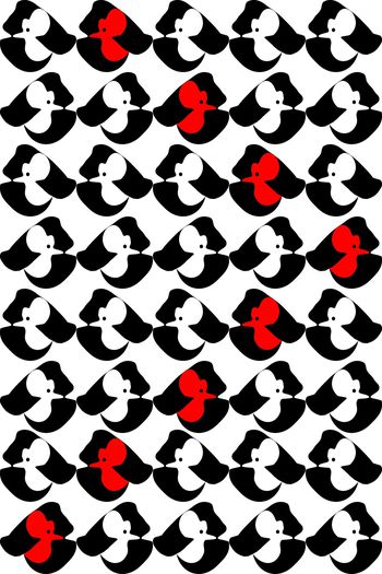 抽象印花华亿平台图片