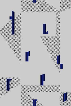 几何印花华亿平台图片