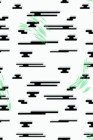 几何男装印花华亿平台图片