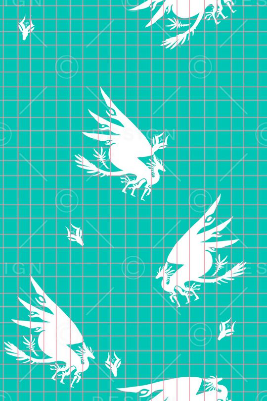 几何印花华亿平台图片