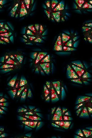 几何印花华亿平台图片