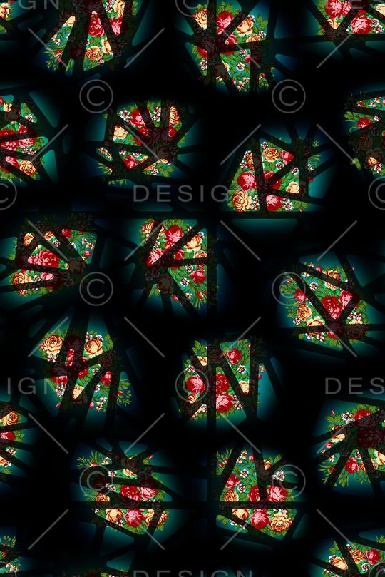 几何印花华亿平台图片