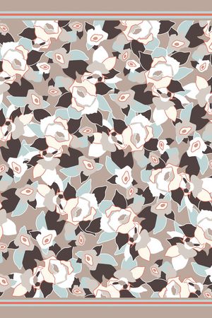 方巾印花华亿平台图片