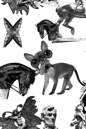 抽象印花华亿平台图片