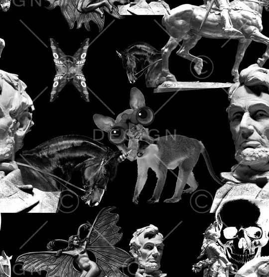 抽象印花华亿平台图片