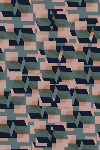 几何印花华亿平台图片