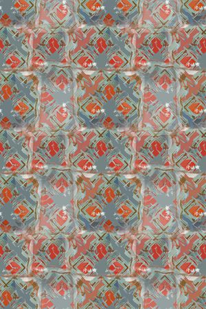 迷彩图案印花华亿平台图片