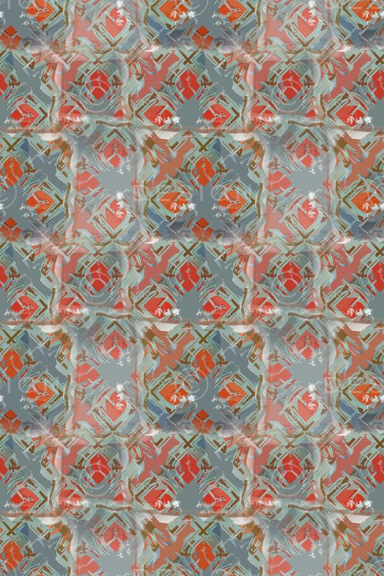 迷彩图案印花华亿平台图片