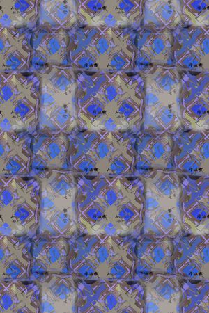 迷彩图案印花华亿平台图片