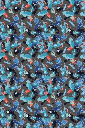 迷彩图案印花华亿平台图片