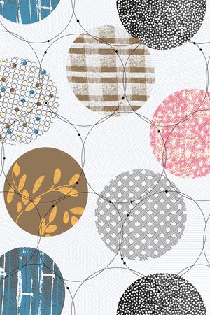 几何印花华亿平台图片