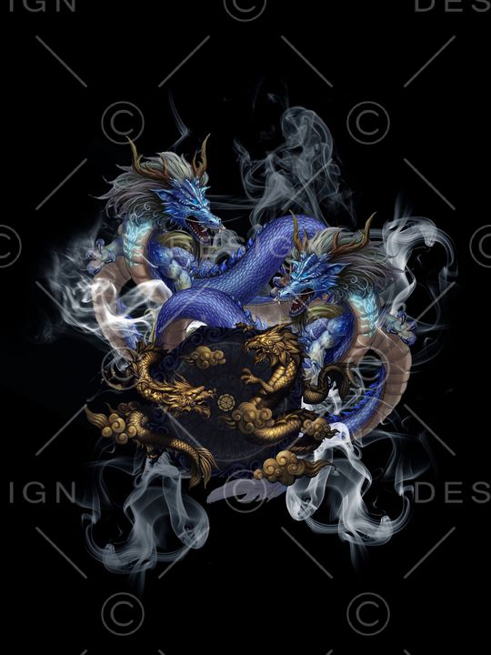 中国风印花华亿平台图片