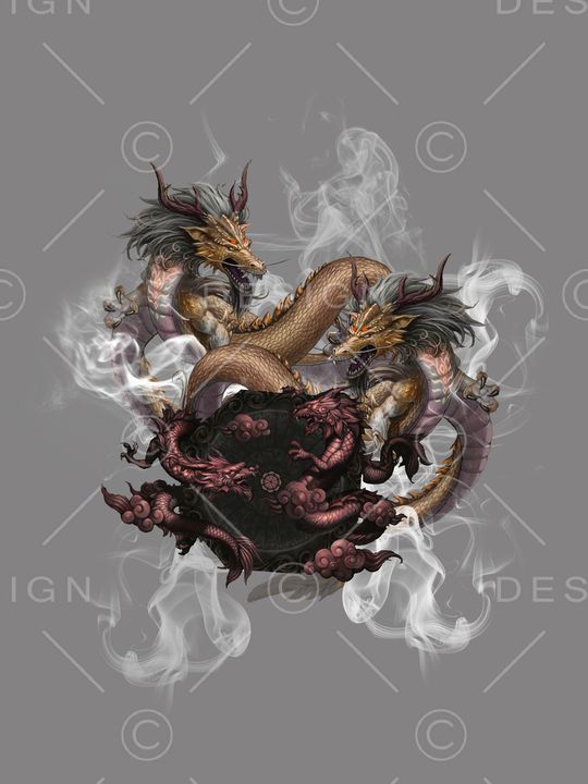 中国风印花华亿平台图片