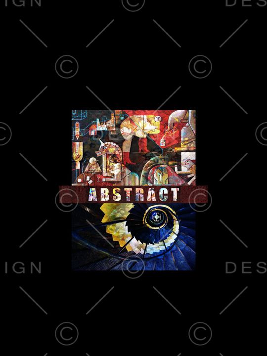 抽象印花华亿平台图片