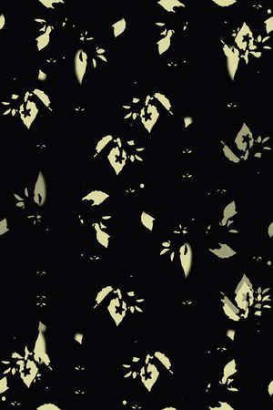 抽象花卉印花华亿平台图片