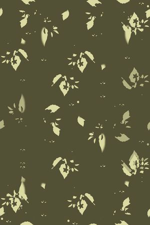 抽象花卉印花华亿平台图片