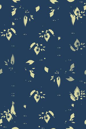 抽象花卉印花华亿平台图片