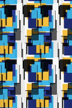 几何印花华亿平台图片