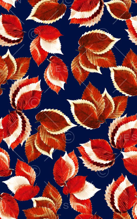 清爽底花卉印花华亿平台图片