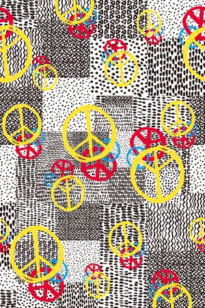 几何印花华亿平台图片