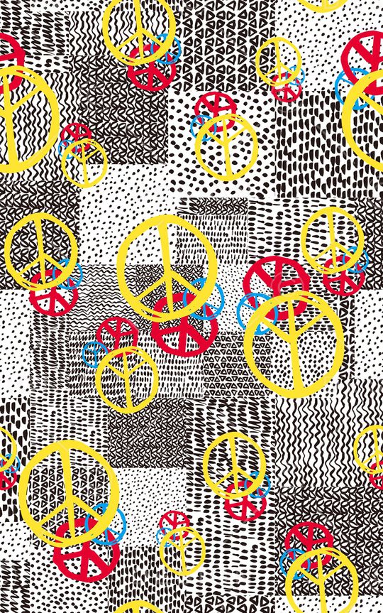 几何印花华亿平台图片