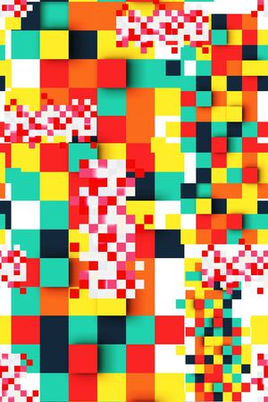 几何印花华亿平台图片