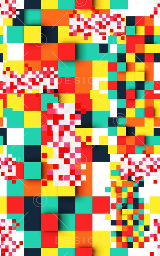 几何印花华亿平台图片