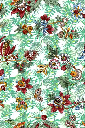 小碎花印花华亿平台图片