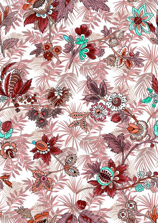 小碎花印花华亿平台图片