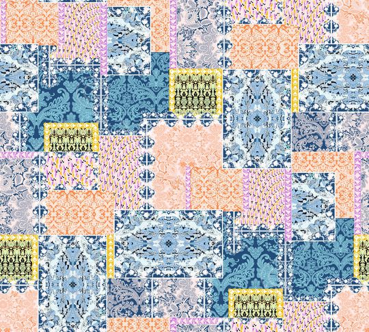 几何印花华亿平台图片