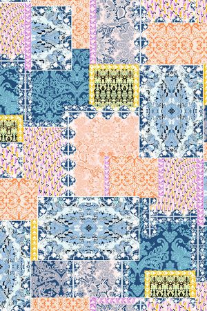 几何印花华亿平台图片