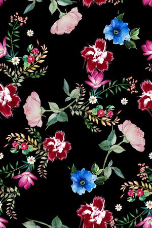 小碎花印花华亿平台图片