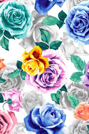 手绘印花华亿平台图片