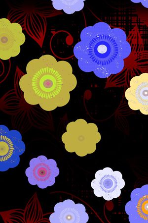 抽象印花华亿平台图片