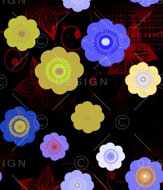 抽象印花华亿平台图片