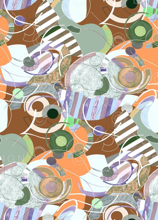 几何印花华亿平台图片