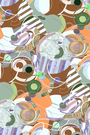 几何印花华亿平台图片