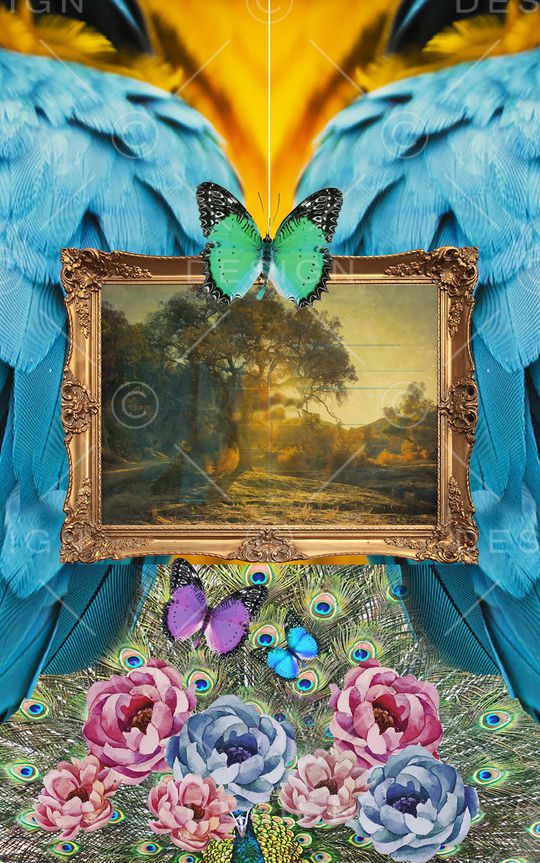 春夏华亿平台印花华亿平台图片