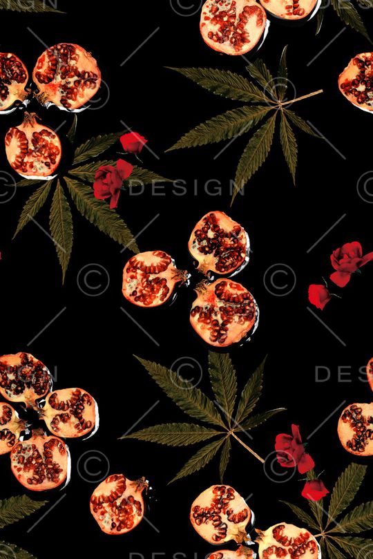 绿植树叶印花华亿平台图片