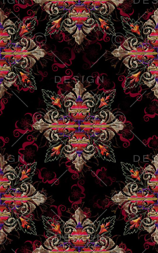 几何印花华亿平台图片