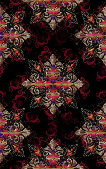 几何印花华亿平台图片