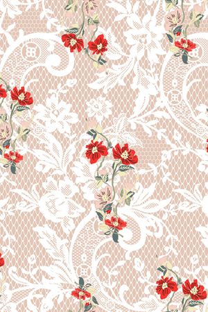 大牌风印花华亿平台图片