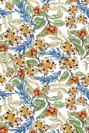 春夏华亿平台印花华亿平台图片